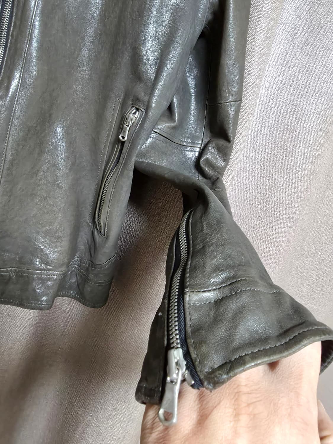 럭셔리양피자켓 50사이즈/95 상품이미지3