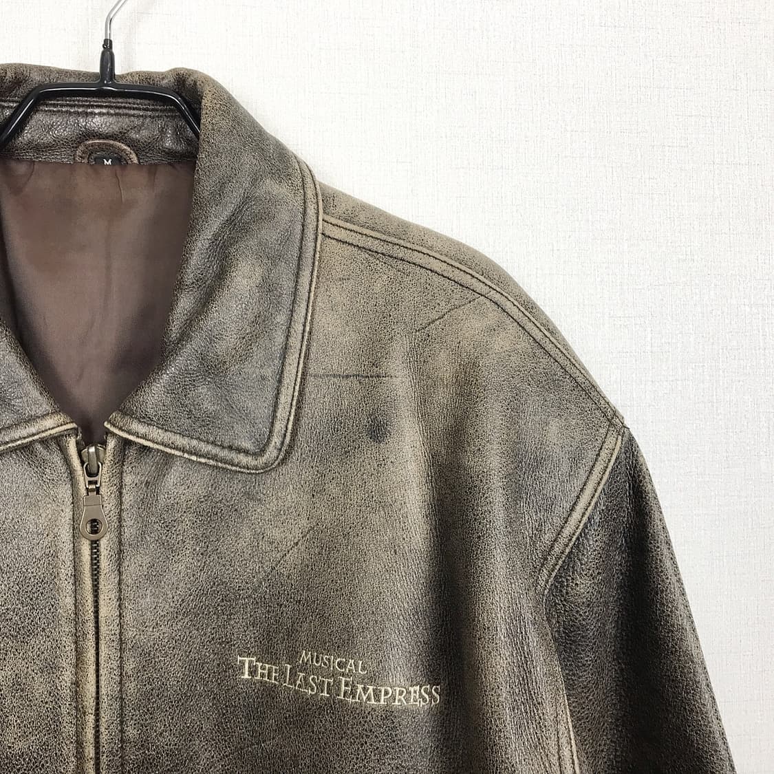 The Last Empress 명성황후 소가죽 스킨 자켓 남성M 상품이미지3