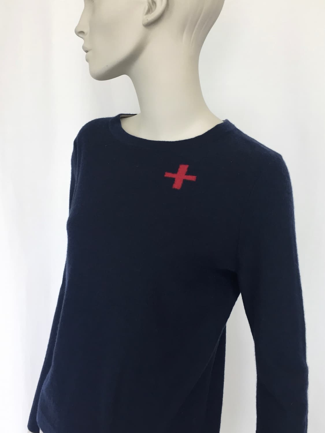 Cross Point Navy Knit 상품이미지6