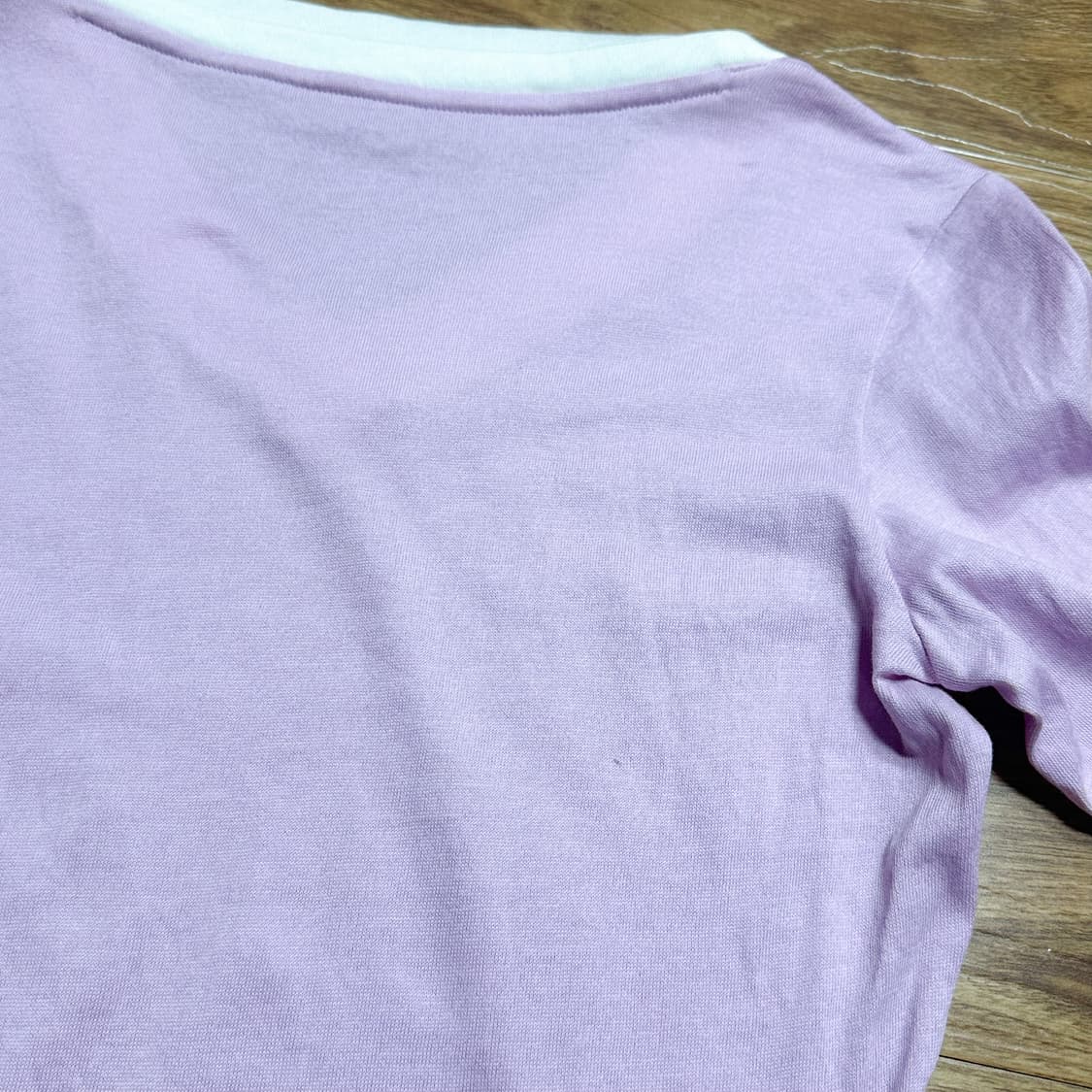 빈티지 라벤더 나이키 티셔츠 히메갸루 발레코어 로걀 아린님 스포티 아일릿 상품이미지2