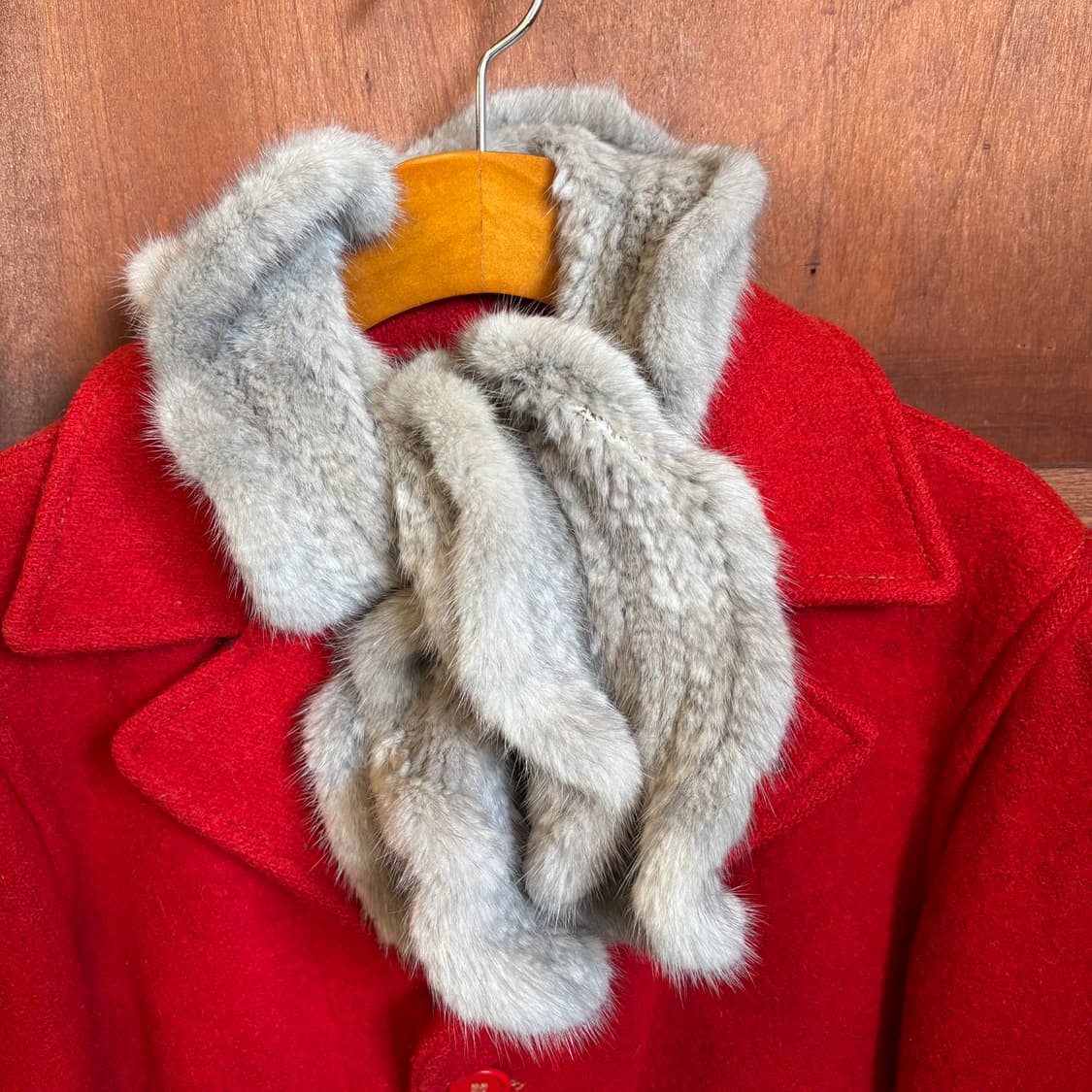 천연 밍크 머플러 그레이 상품이미지2