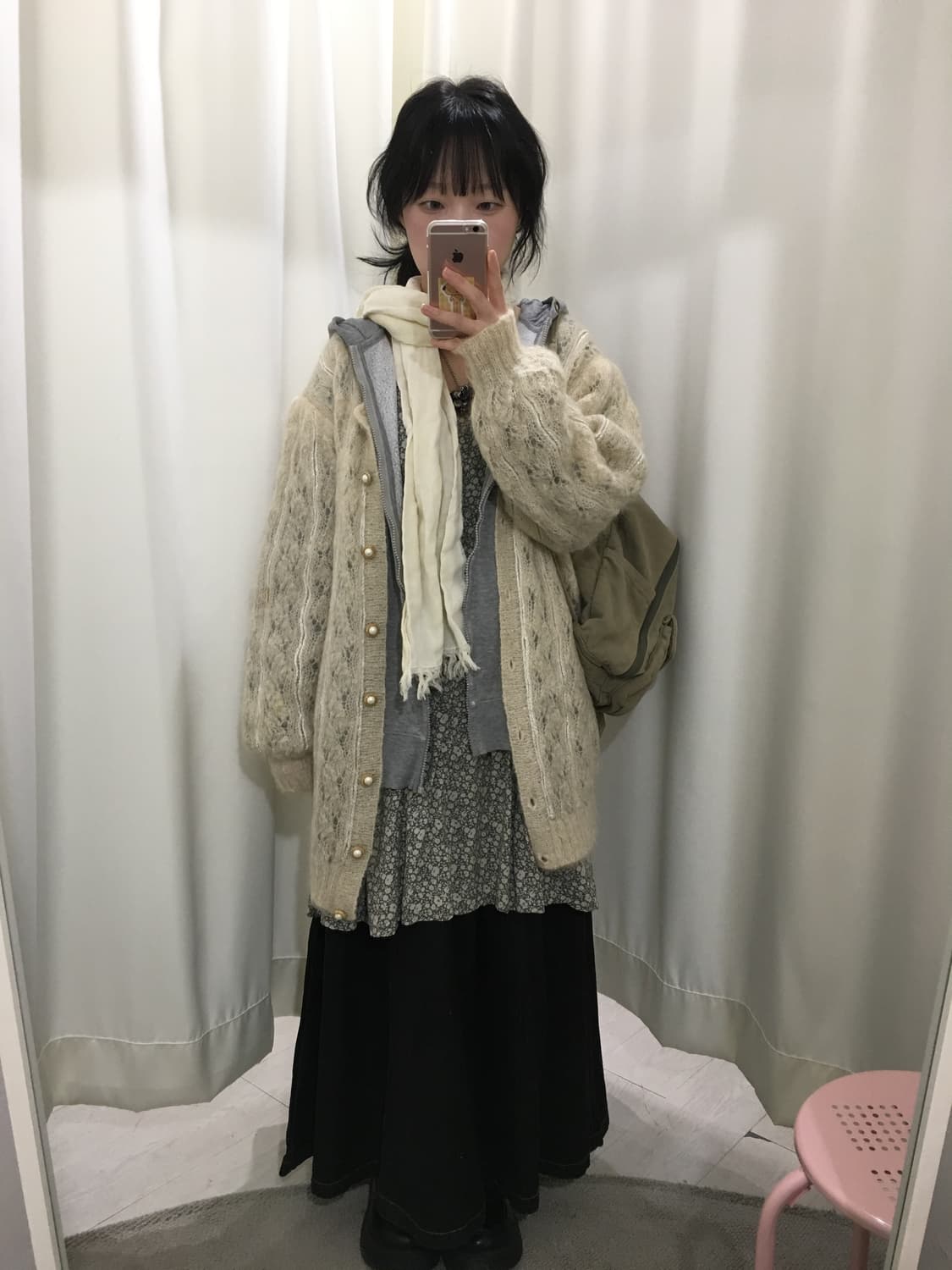 보헤미안 모헤어 가디건 상품이미지2