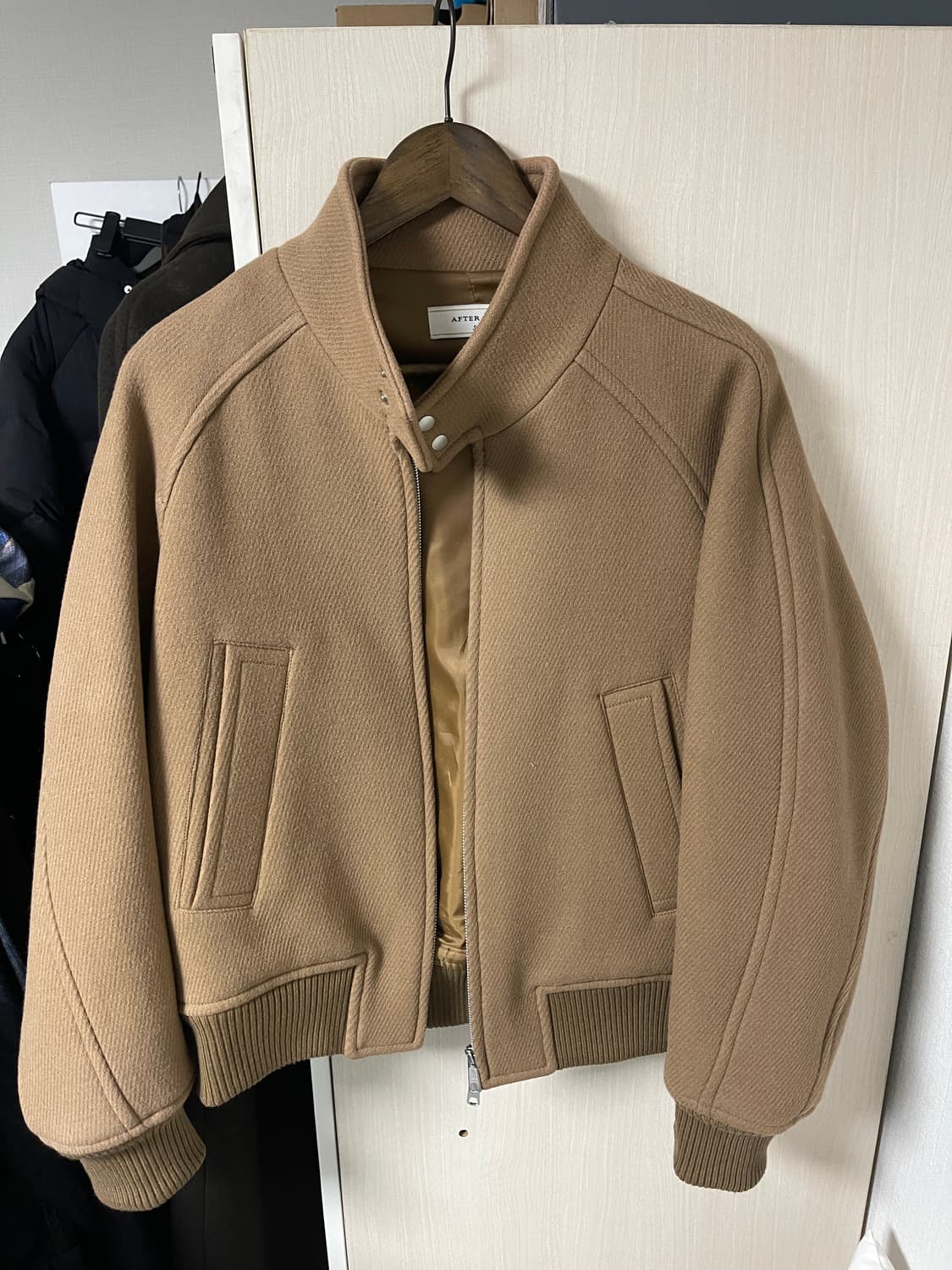 AFTER PRAY 리가즈 해링턴 블루종 Mocha S 사이즈 상품이미지8