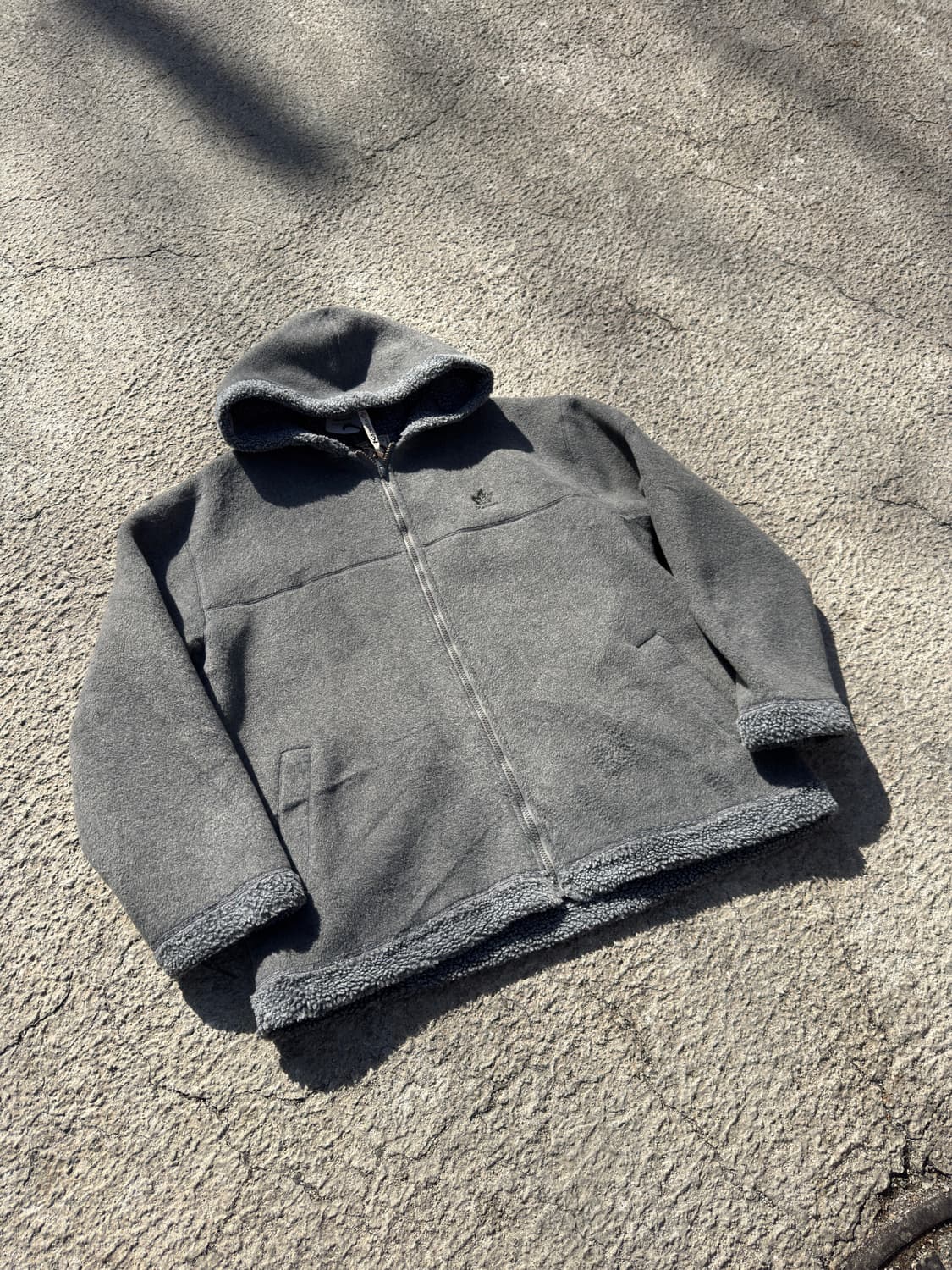 90's 카나타 플리스 후드집업 자켓 B86 상품이미지2