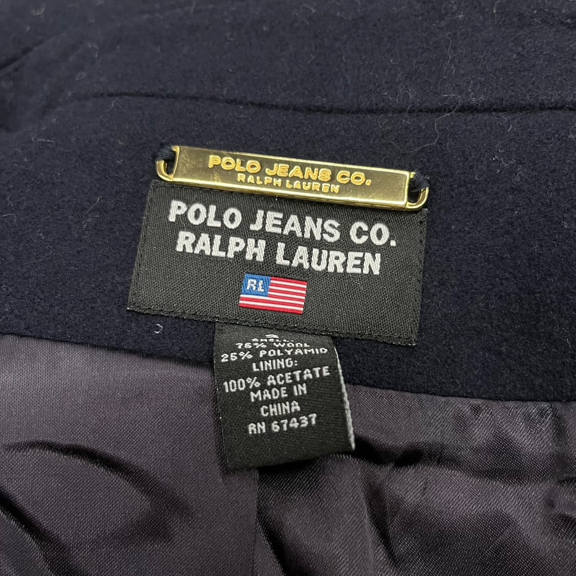 [정품/90] 폴로진스 랄프로렌 피코트 b15 상품이미지5