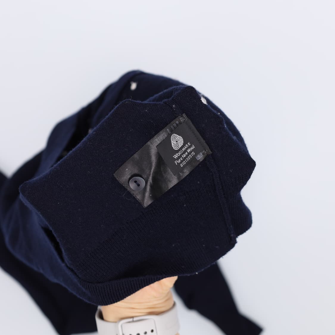 [L] 유니클로 여성 도트 울 가디건 0105J 상품이미지5