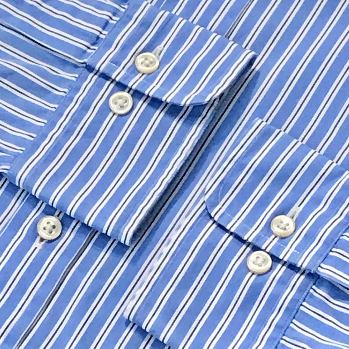 폴로랄프로렌 블루 멀티 스트라이프 셔츠 남성 105 사이즈 상품이미지5