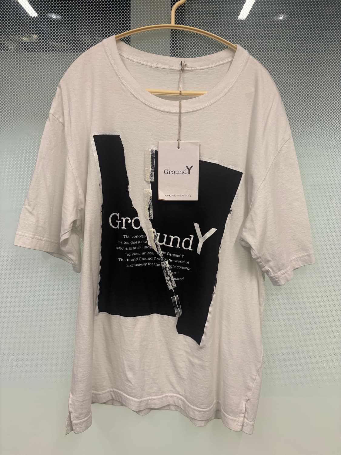 요지야마모토(Ground Y) 반팔티셔츠 상품이미지1
