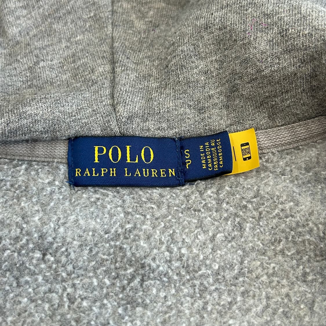 Polo 폴로 화이트포니 그레이 후드집업 상품이미지5