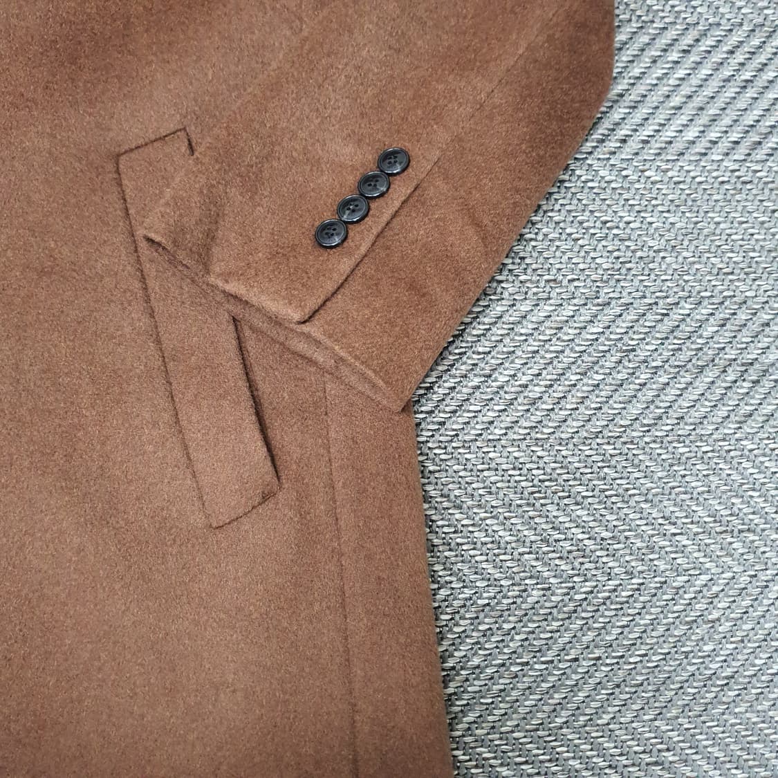 코모도 울 캐시미어 코트 자켓 남자105 상품이미지4