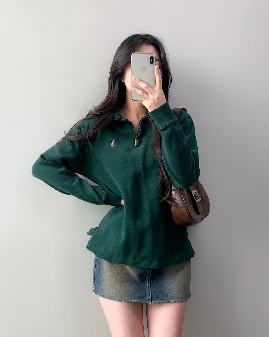 폴로 반집업 니트  상품이미지3