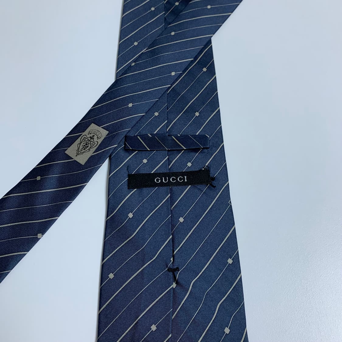 구찌(GUCCI) 스트라이프 명품 빈티지넥타이 100실크 A등급 상품이미지5