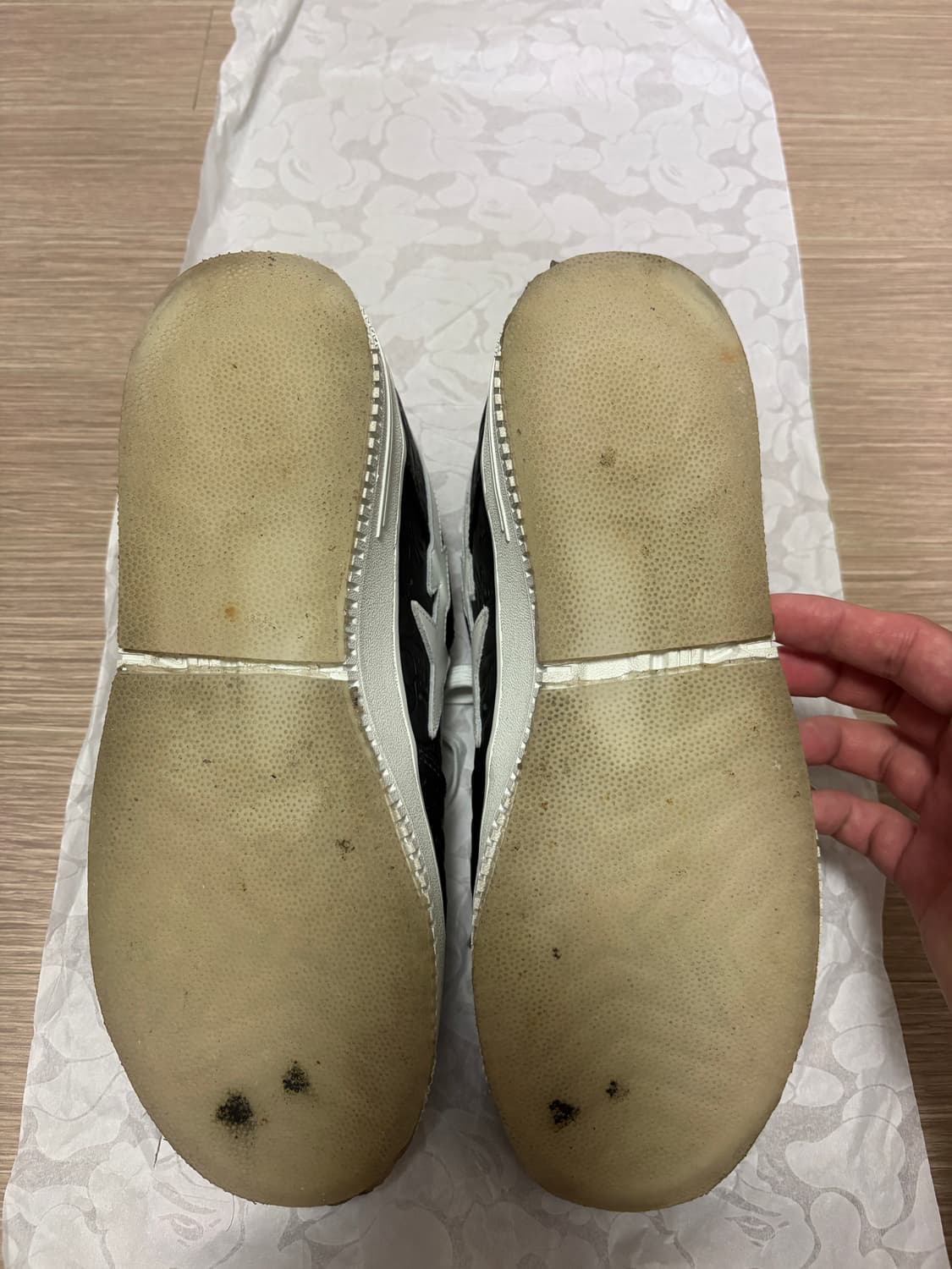 베이프 스타 #3 블랙 화이트 275 상품이미지6