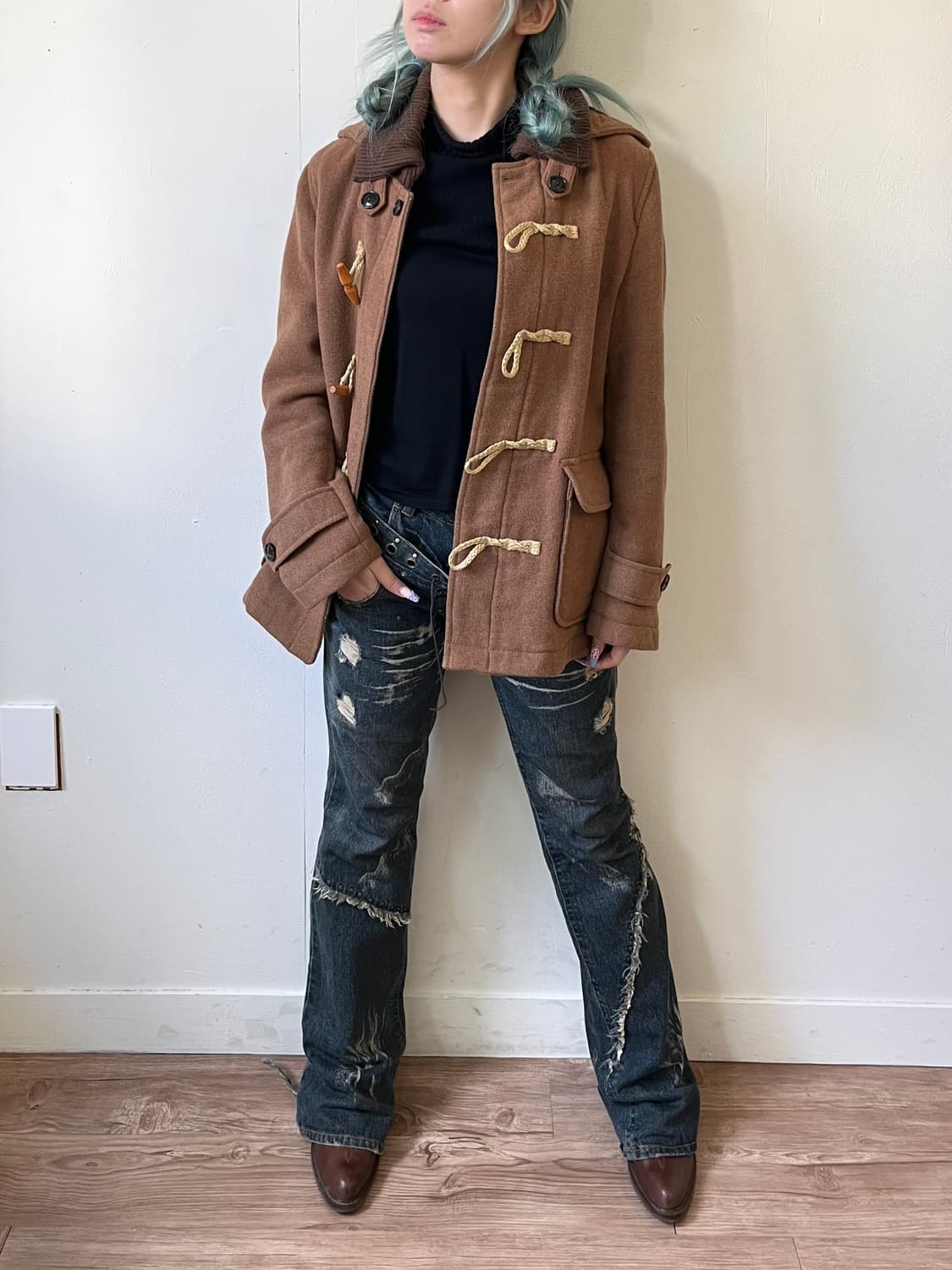 ANTI-LABEL JEAN 더블 코트 상품이미지5