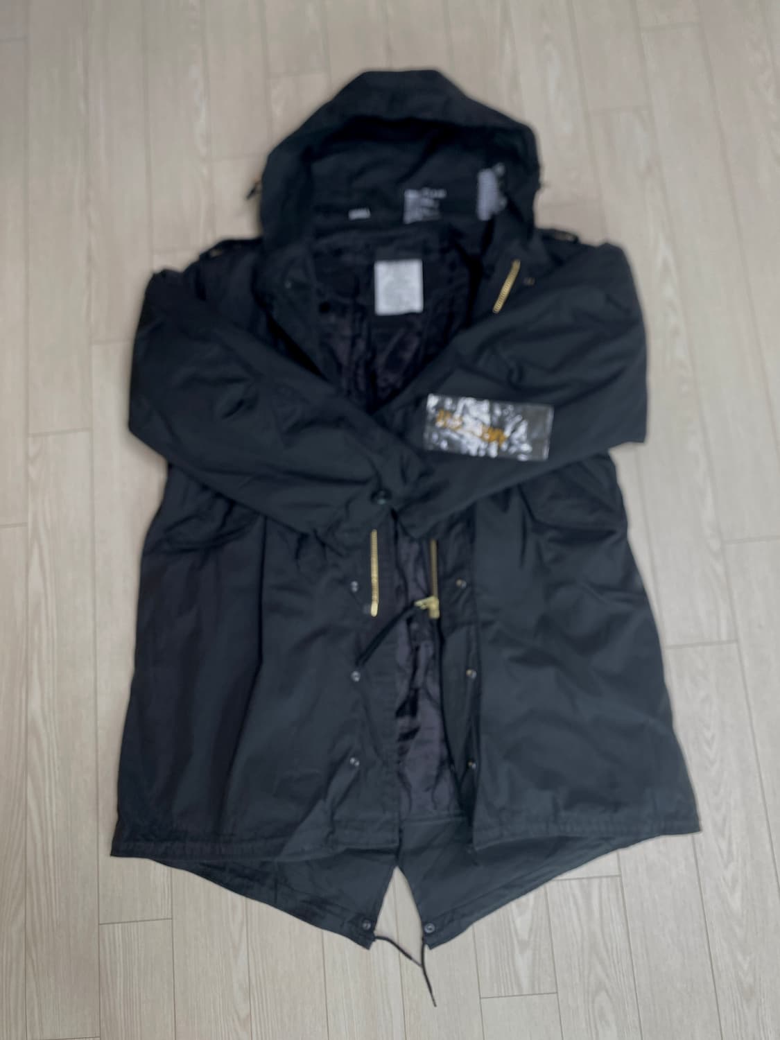 컬티즘 밀텍 정품 미군 M51 피쉬테일(내피포함) 블랙 S 95~105 상품이미지9