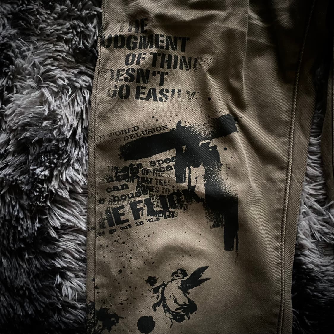 Semantic Design lettering pants 상품이미지3