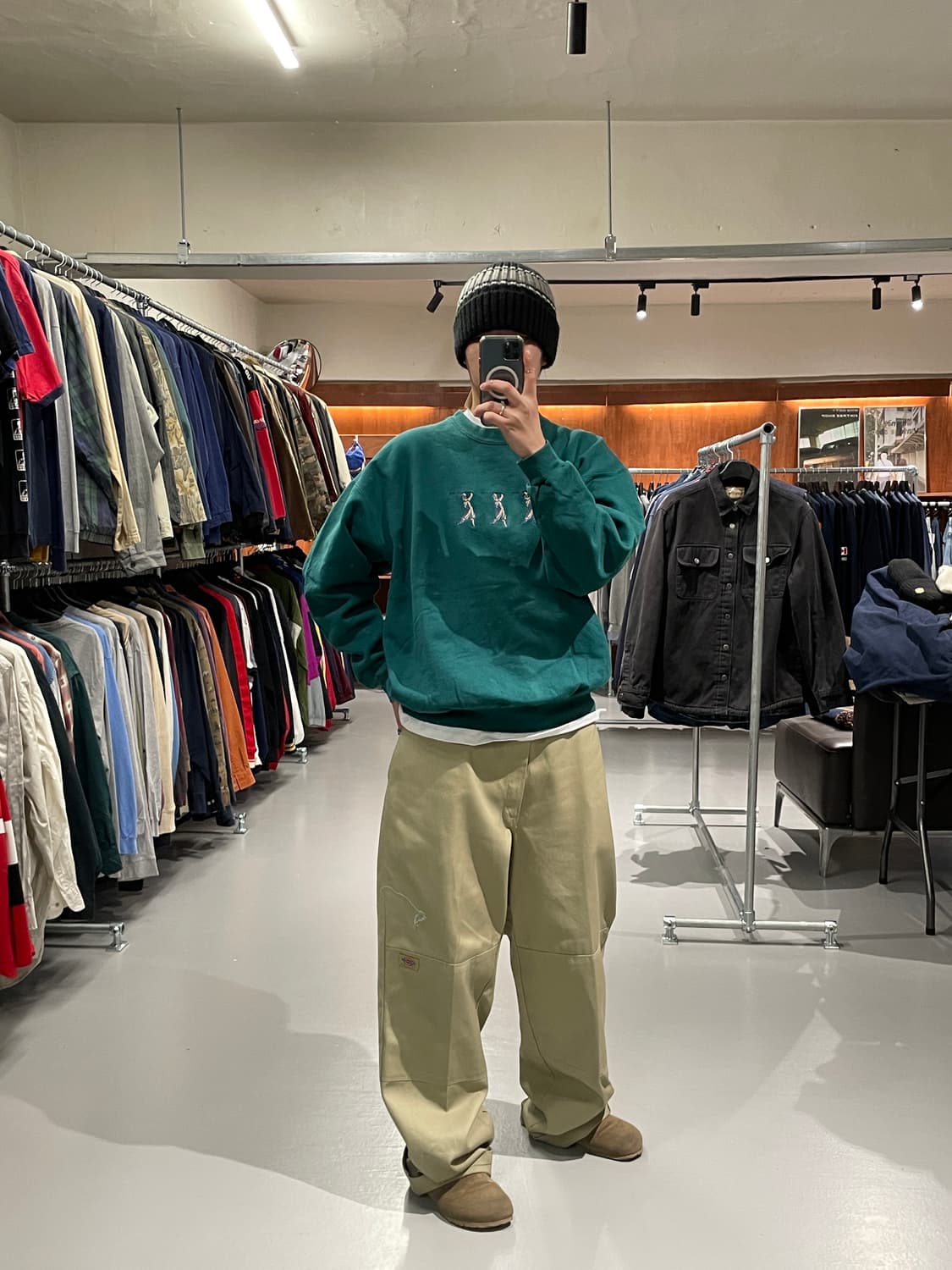 90s USA 골프 맨투맨 티셔츠 상품이미지2