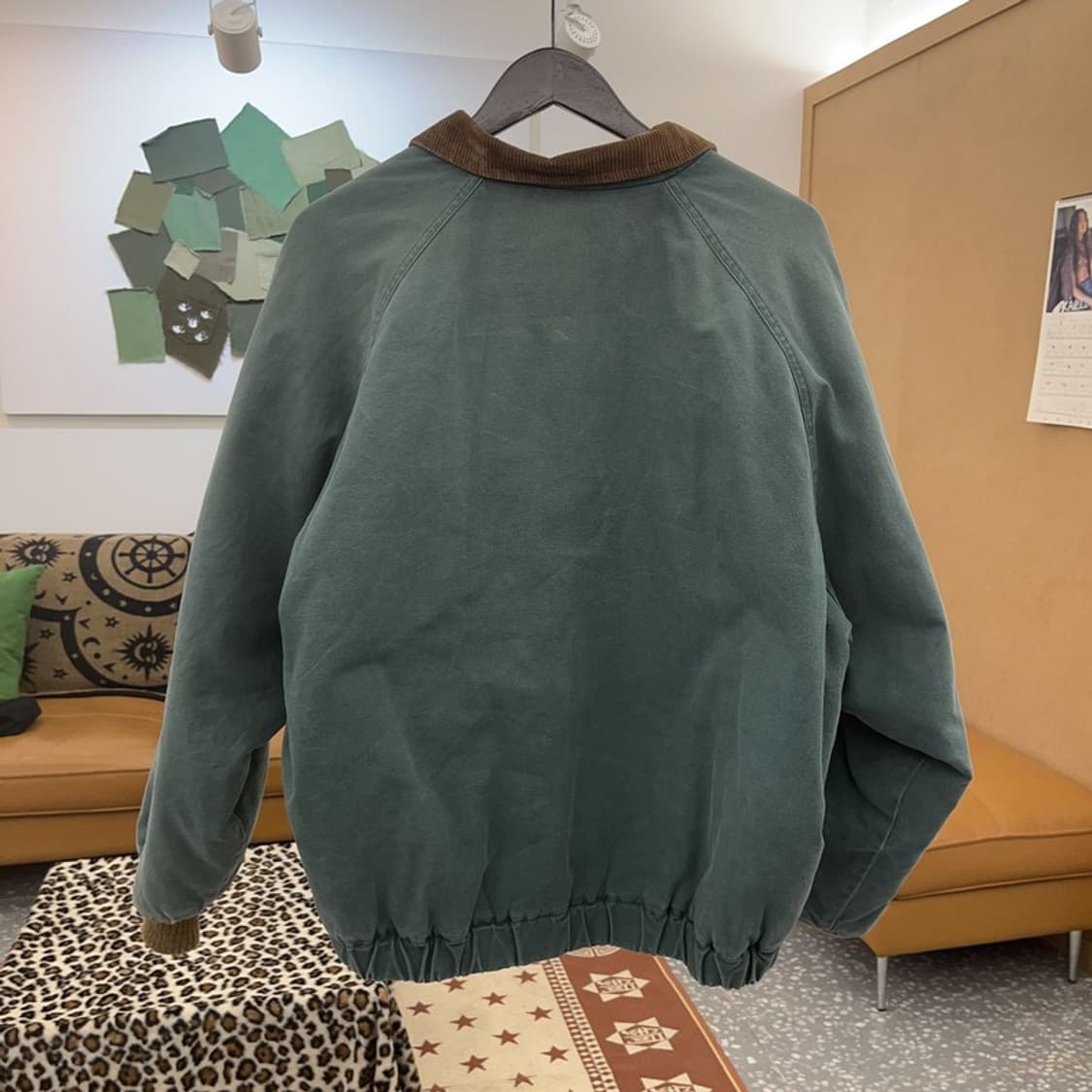 WALLS 빈티지 컨트리 워크웨어 민트그린 자켓 XL C09005 상품이미지4