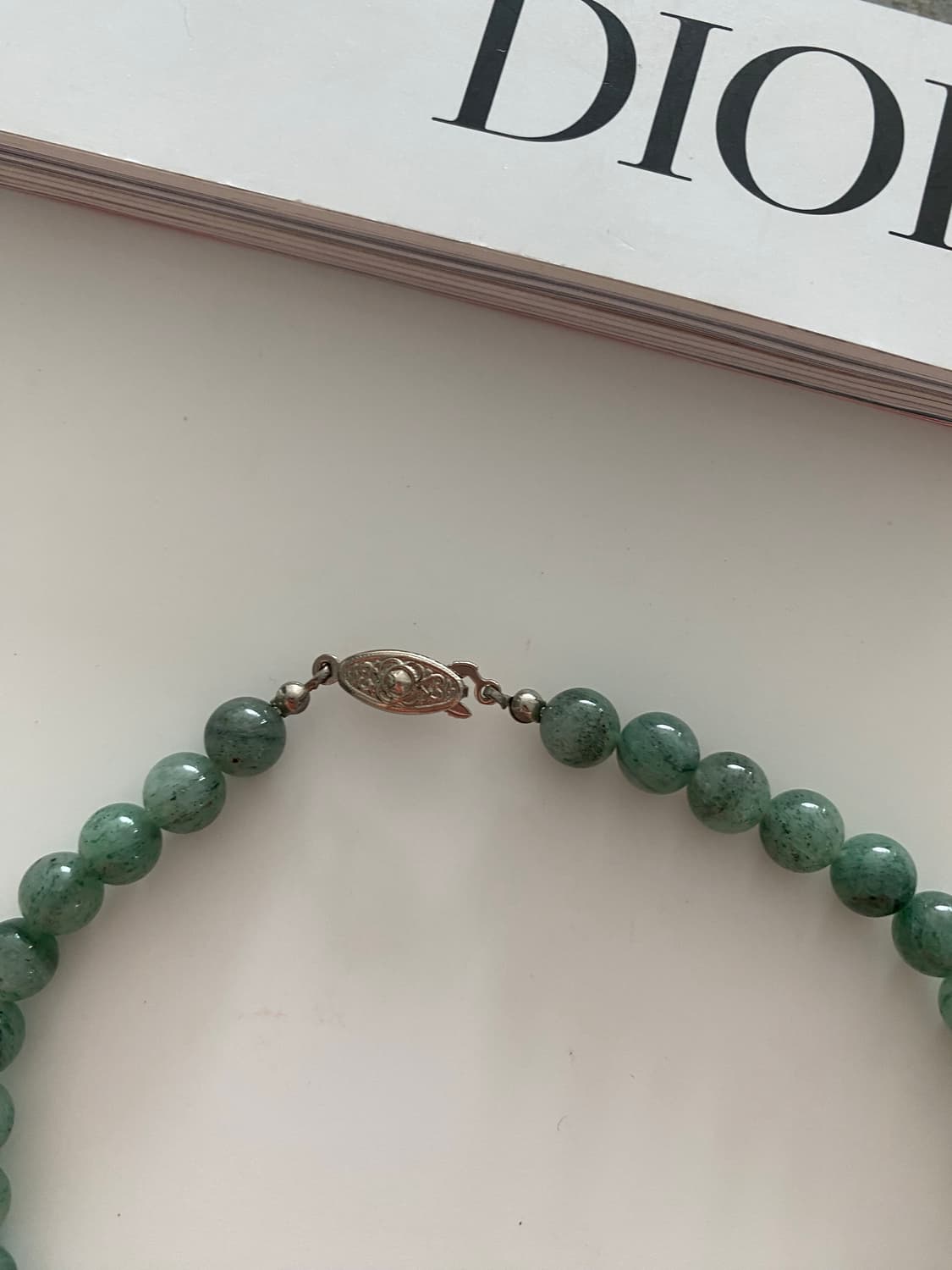 그린 옥 비즈 목걸이 상품이미지6