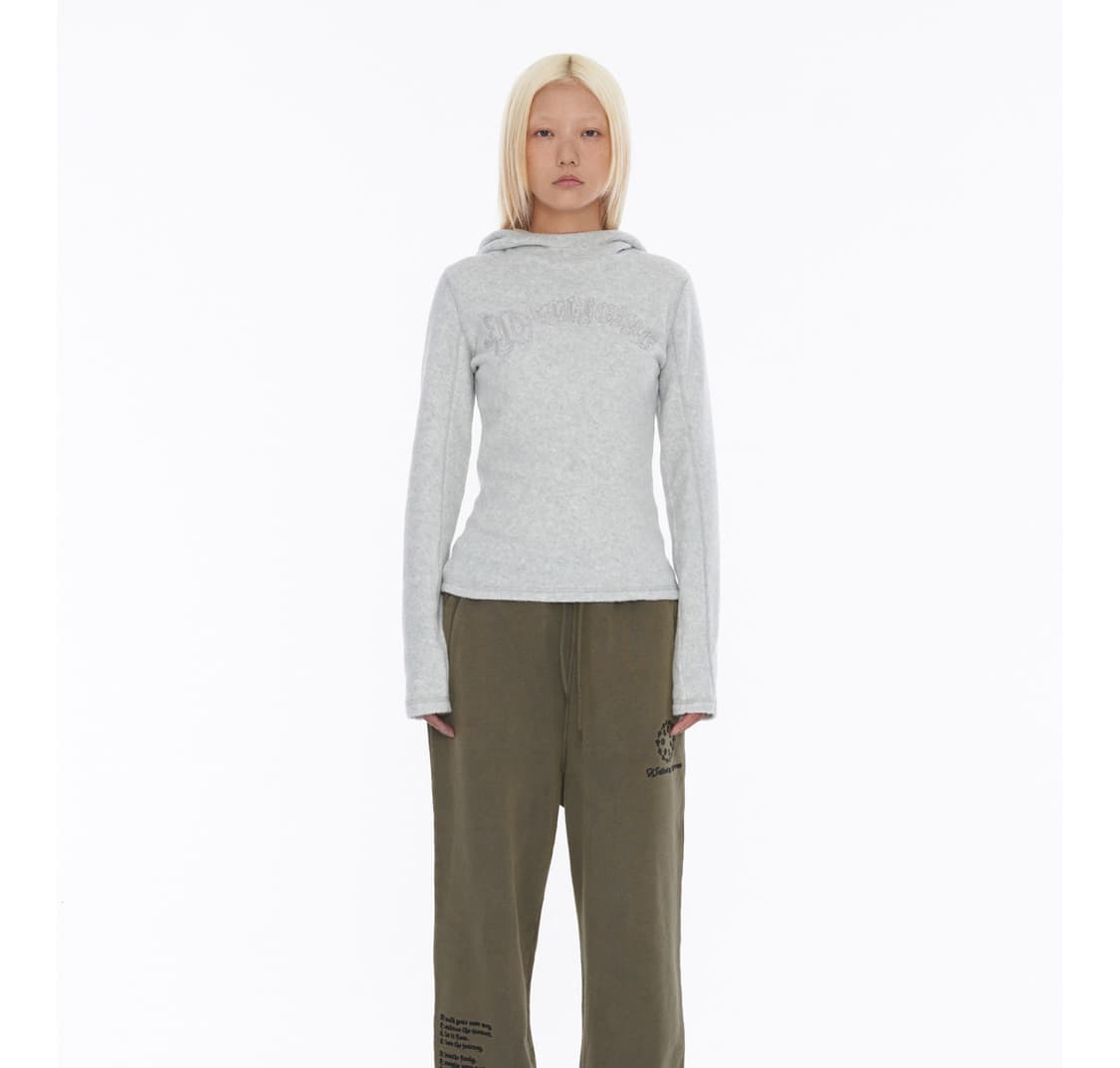 웰빙익스프레스 플리스 스포츠 후디 그레이 상품이미지2