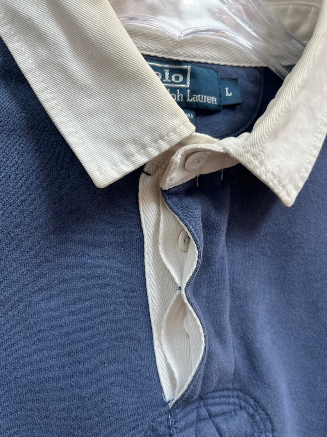 Polo Ralph Lauren 스트라이프 럭비 셔츠 L 상품이미지5