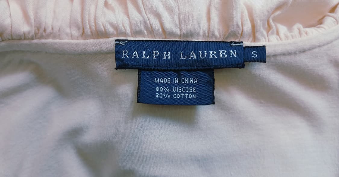 랄프로렌(Ralph Lauren) 빅 프릴 티어드 블라우스 (아리보리) 상품이미지6