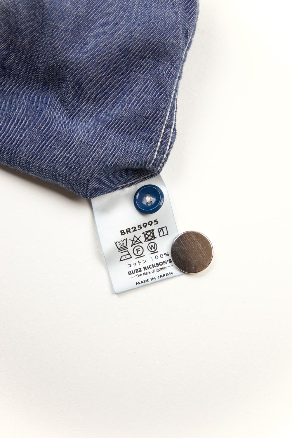 Buzz Rickson's 샴브레이 셔츠  상품이미지8