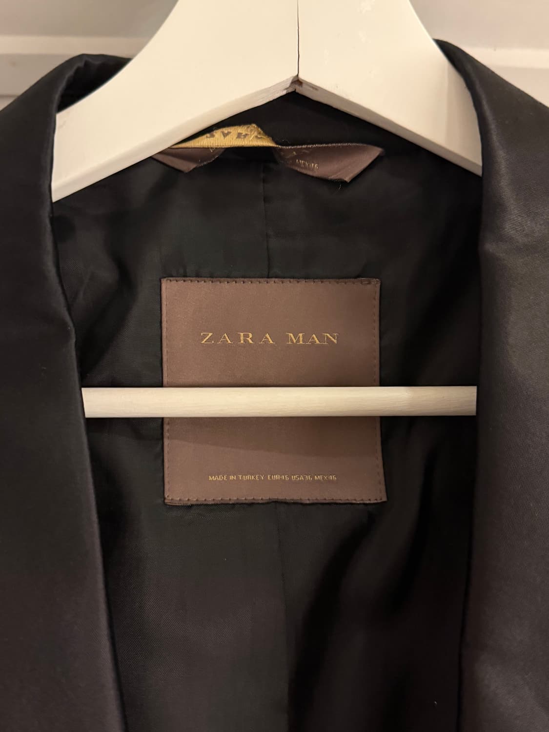 zara man 블랙 블레이져 자켓 상품이미지4