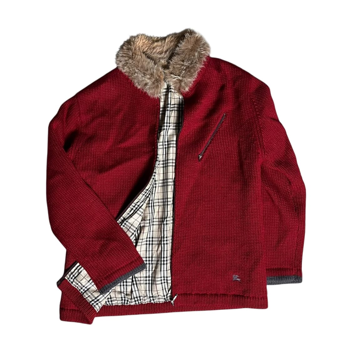 [Burberry] 버버리 블랙라벨 집업 가디건 상품이미지1