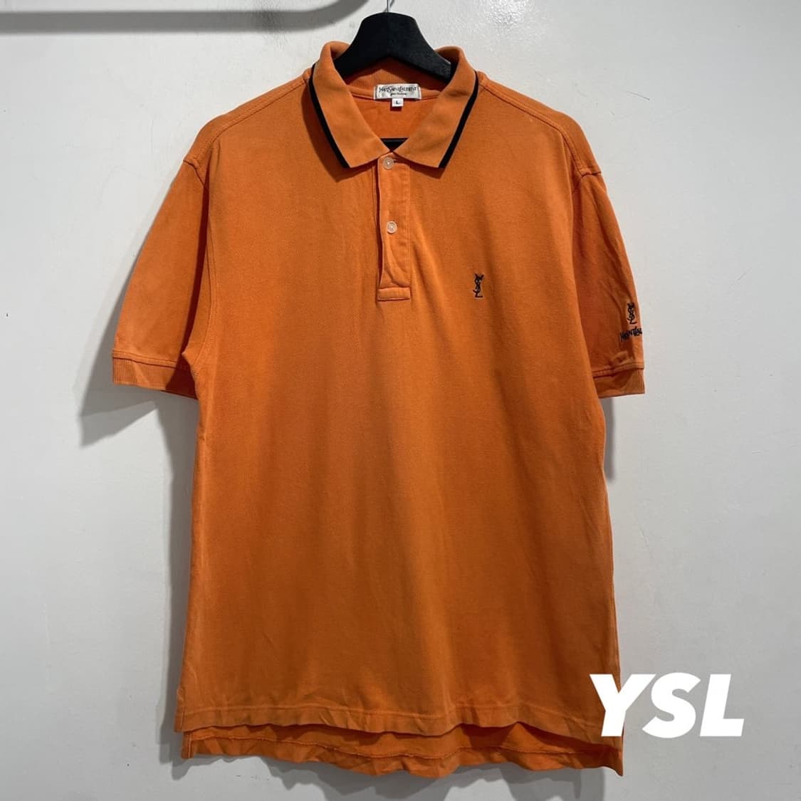 입생로랑 반팔 카라티 상품이미지1