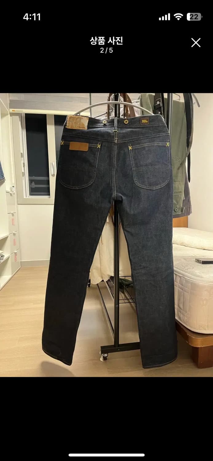 rrl리미티드 스트레이트 데님 31-30 상품이미지2