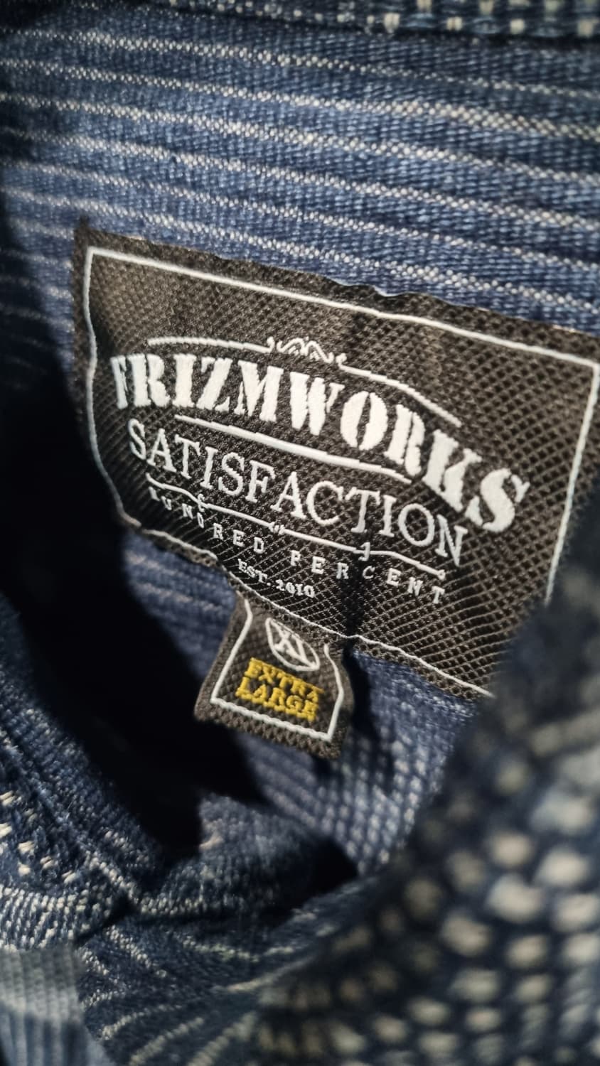 프리즘웍스)) 패치워크 셔츠자켓 105~110(xL) 상태최상 상품이미지2