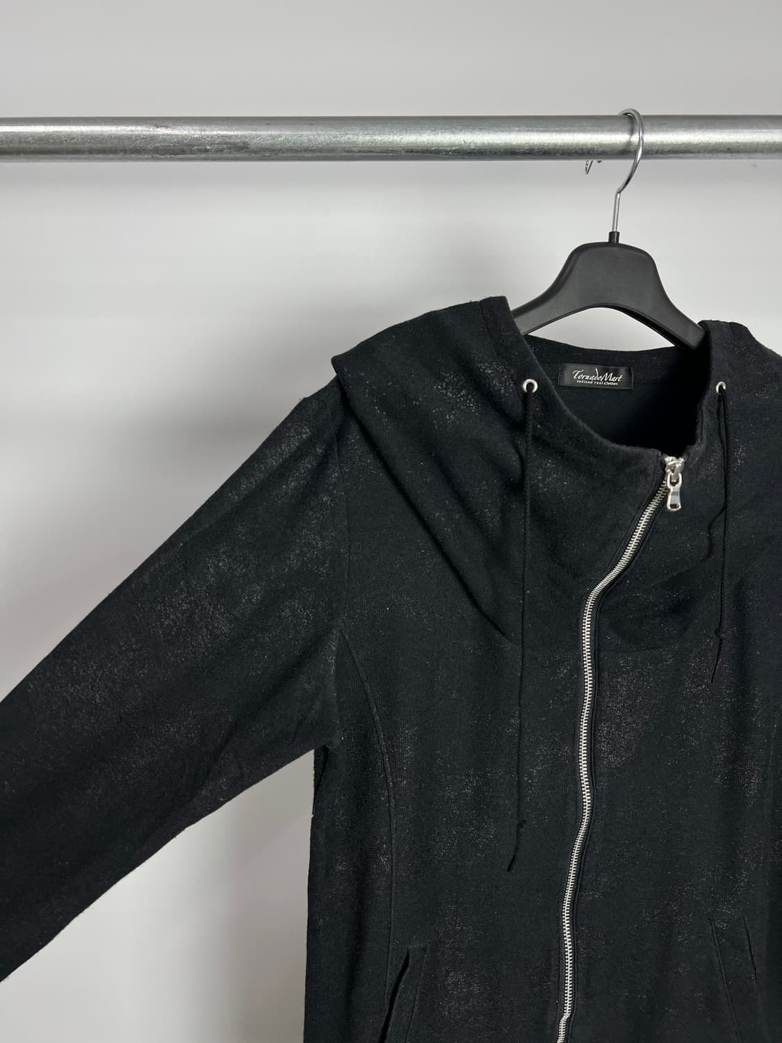 TORNADO MART 패턴 후드 집업 상품이미지5