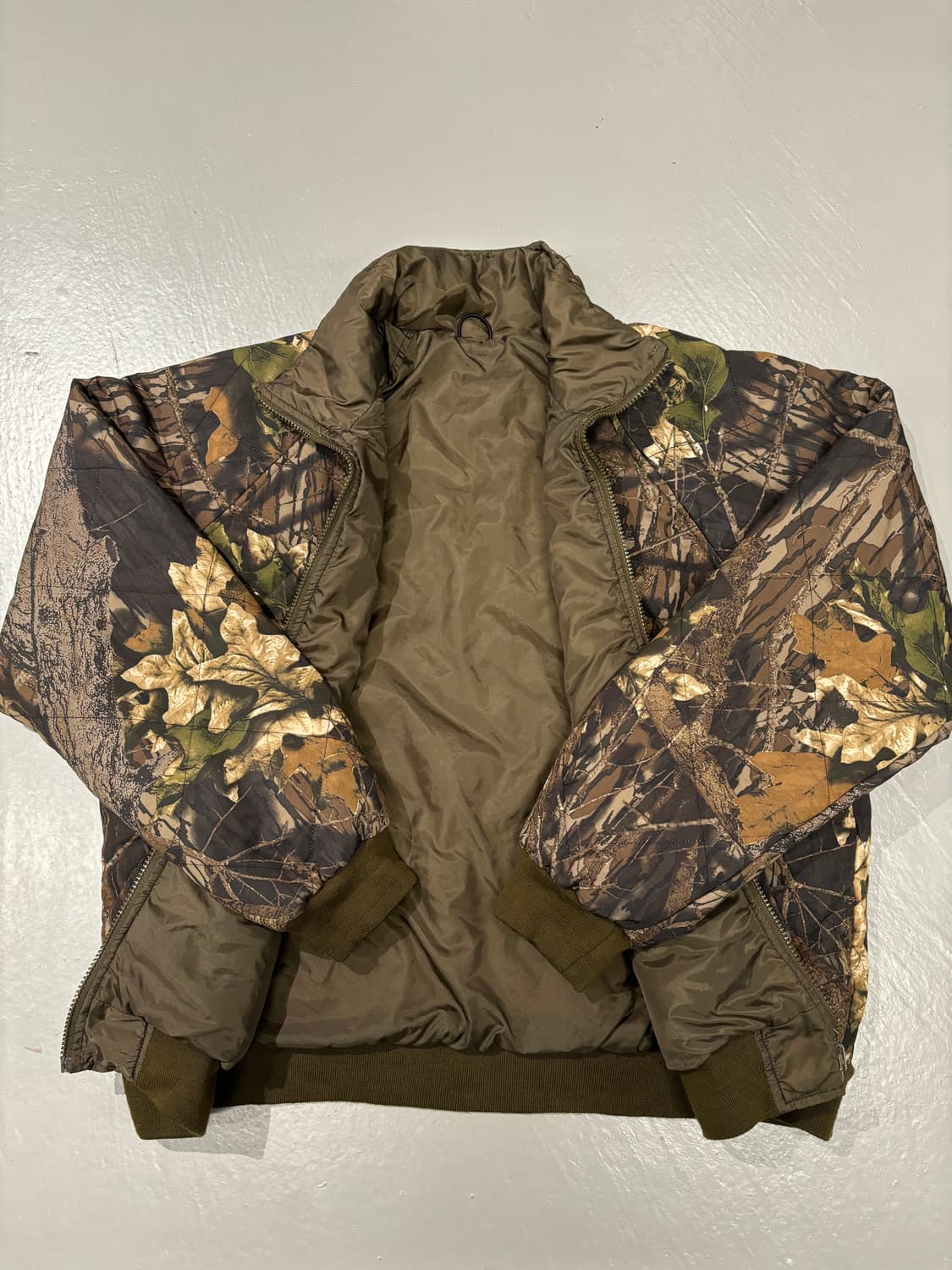 빈티지 리얼트리 리버시블 퀼팅 자켓 (Mossy oak)    상품이미지9