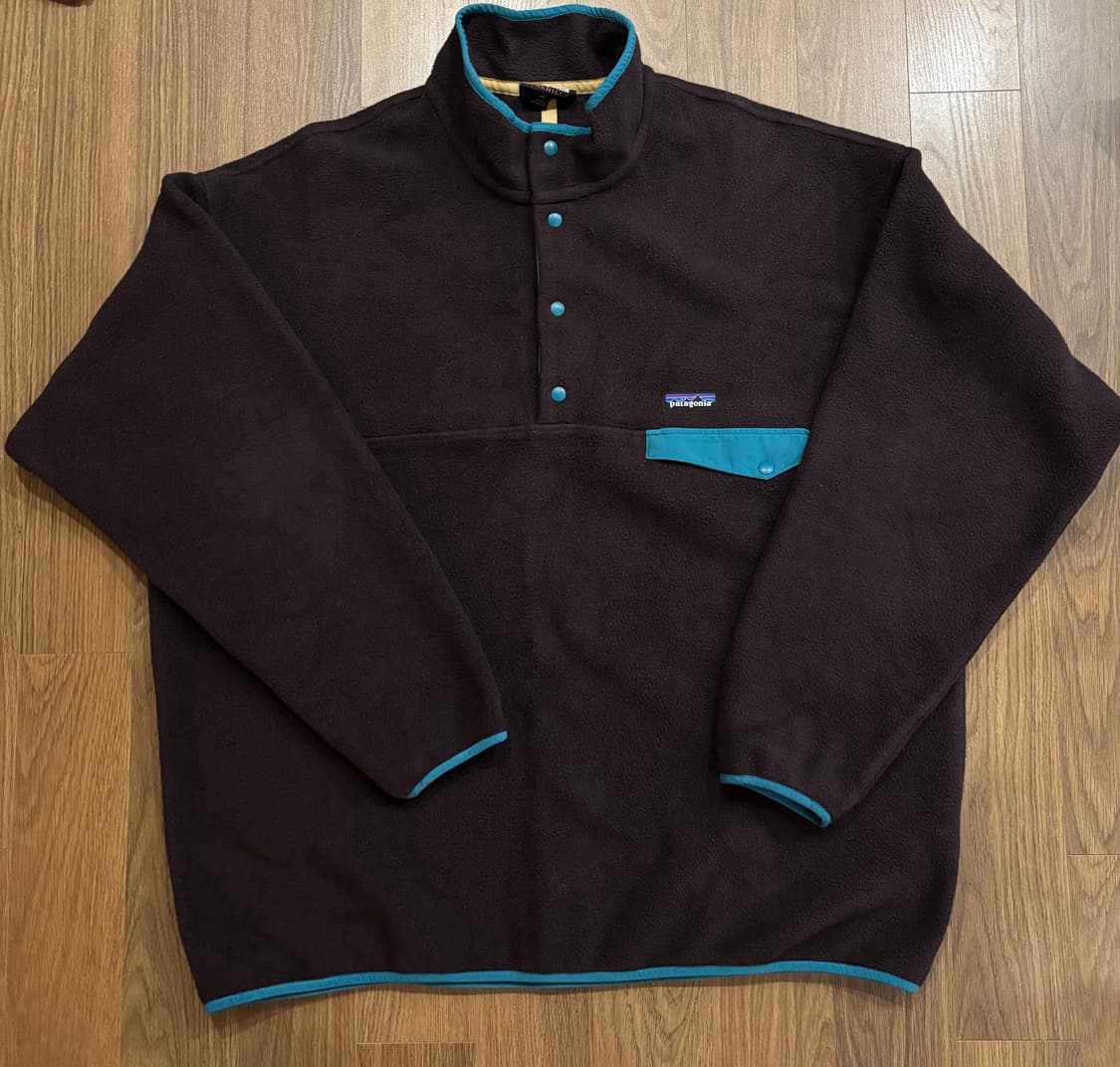 파타고니아 헤비웨이트 신칠라 옵시디안 플럼 xxl 상품이미지1