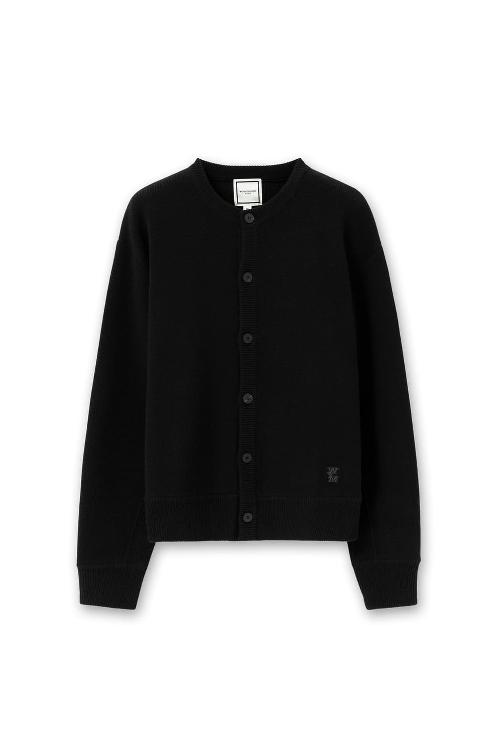 [구매] 우영미 / 25fw 블랙 헨리넥 가디건 46 상품이미지1