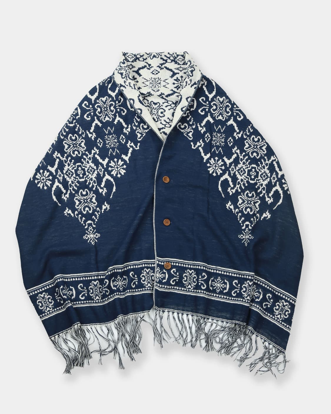 VTG Patterned Button Muffler 상품이미지2