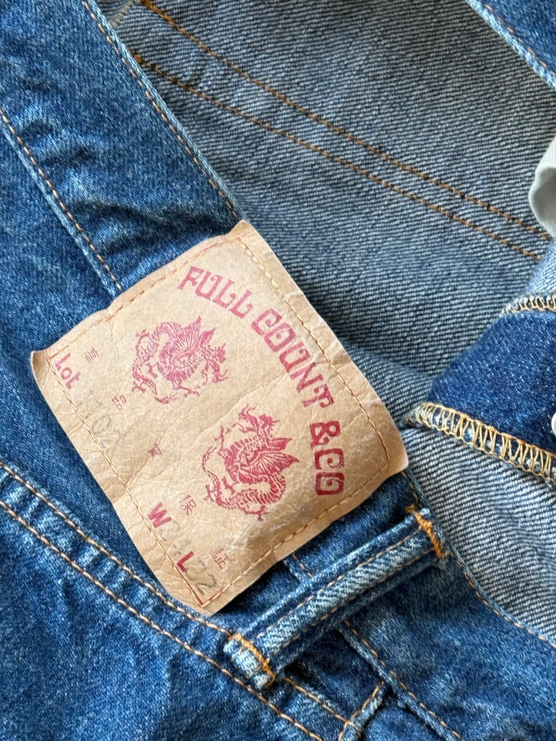 풀카운트 1102 thatthing  34/32 상품이미지3