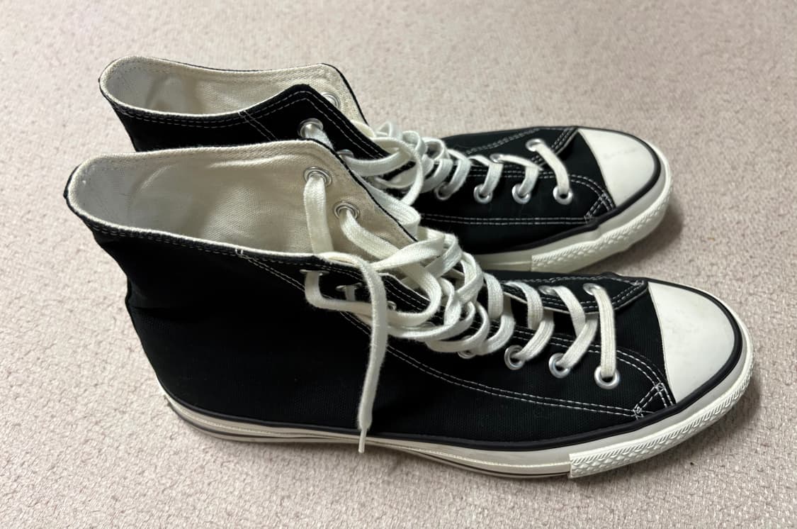 컨버스 재팬 척테일러 올스타 하이 블랙 / 270 상품이미지3