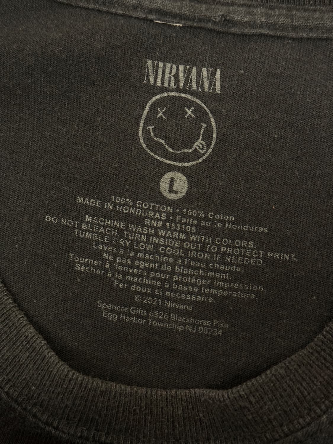 Nirvana Heart-Shaped Box T-Shirt 상품이미지6