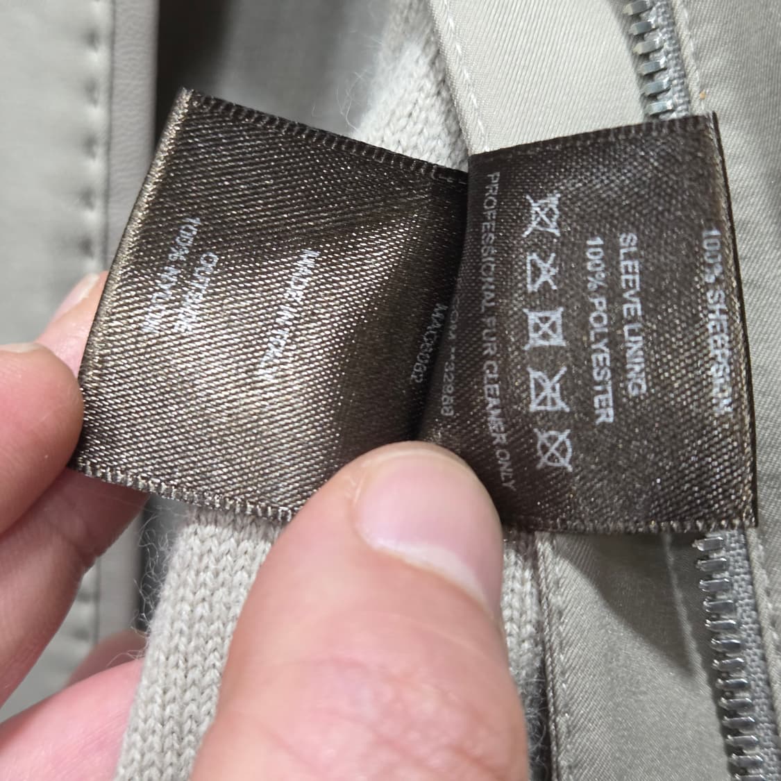 로로피아나 폭스 패딩 하프 코트 상품이미지9