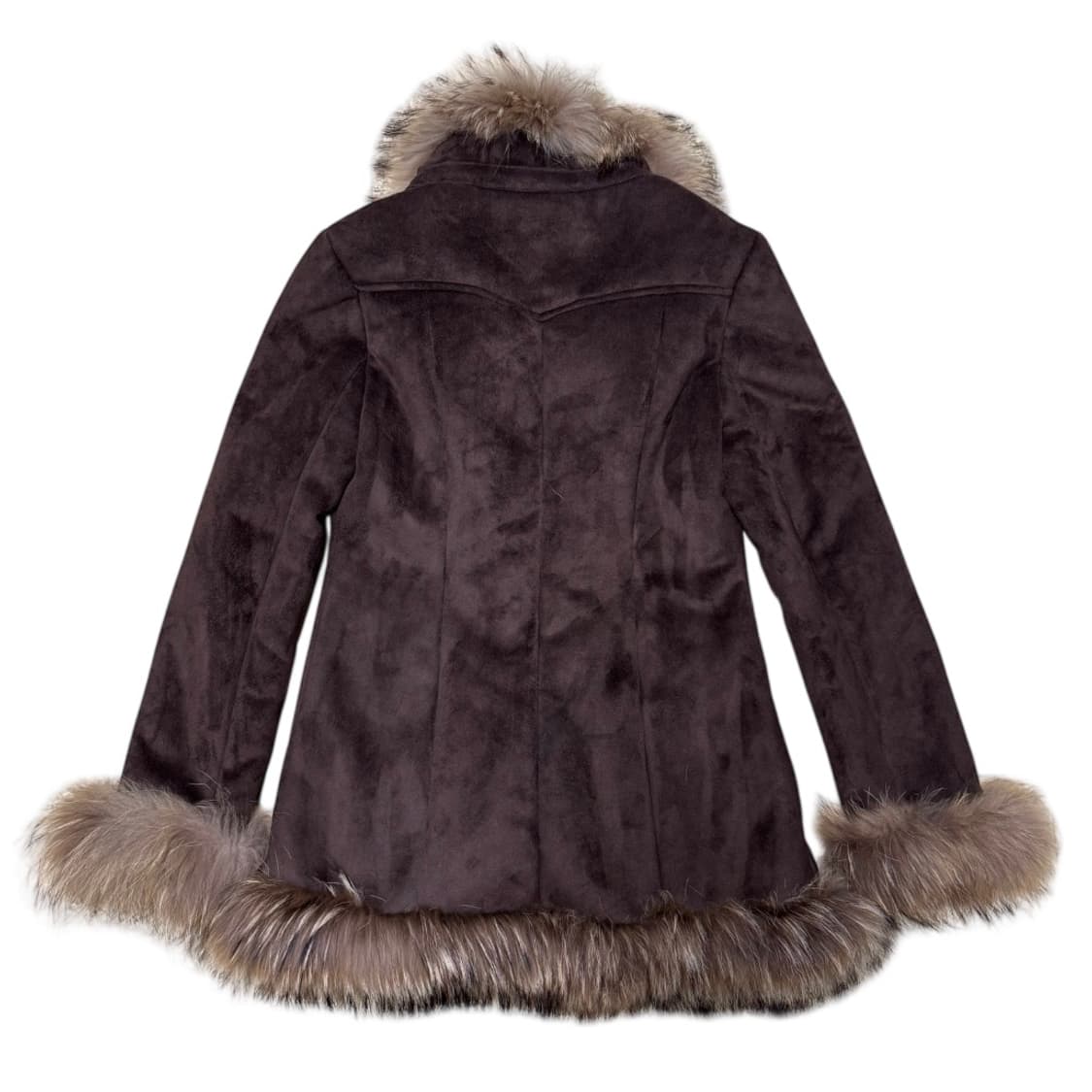 세실맥비 락 펑크 스웨이드 퍼 브라운 자켓 상품이미지2