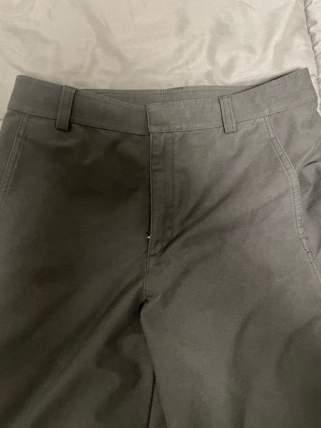 유니클로 저지배럴레그팬츠 블랙 XL 상품이미지2