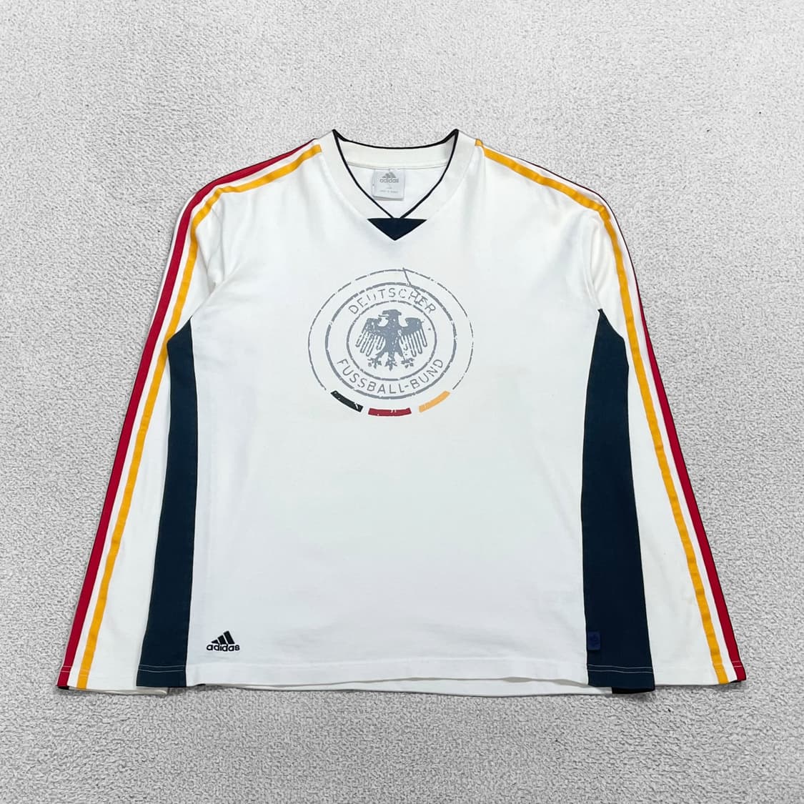 아디다스 독일 롱슬리브 화이트 상품이미지1