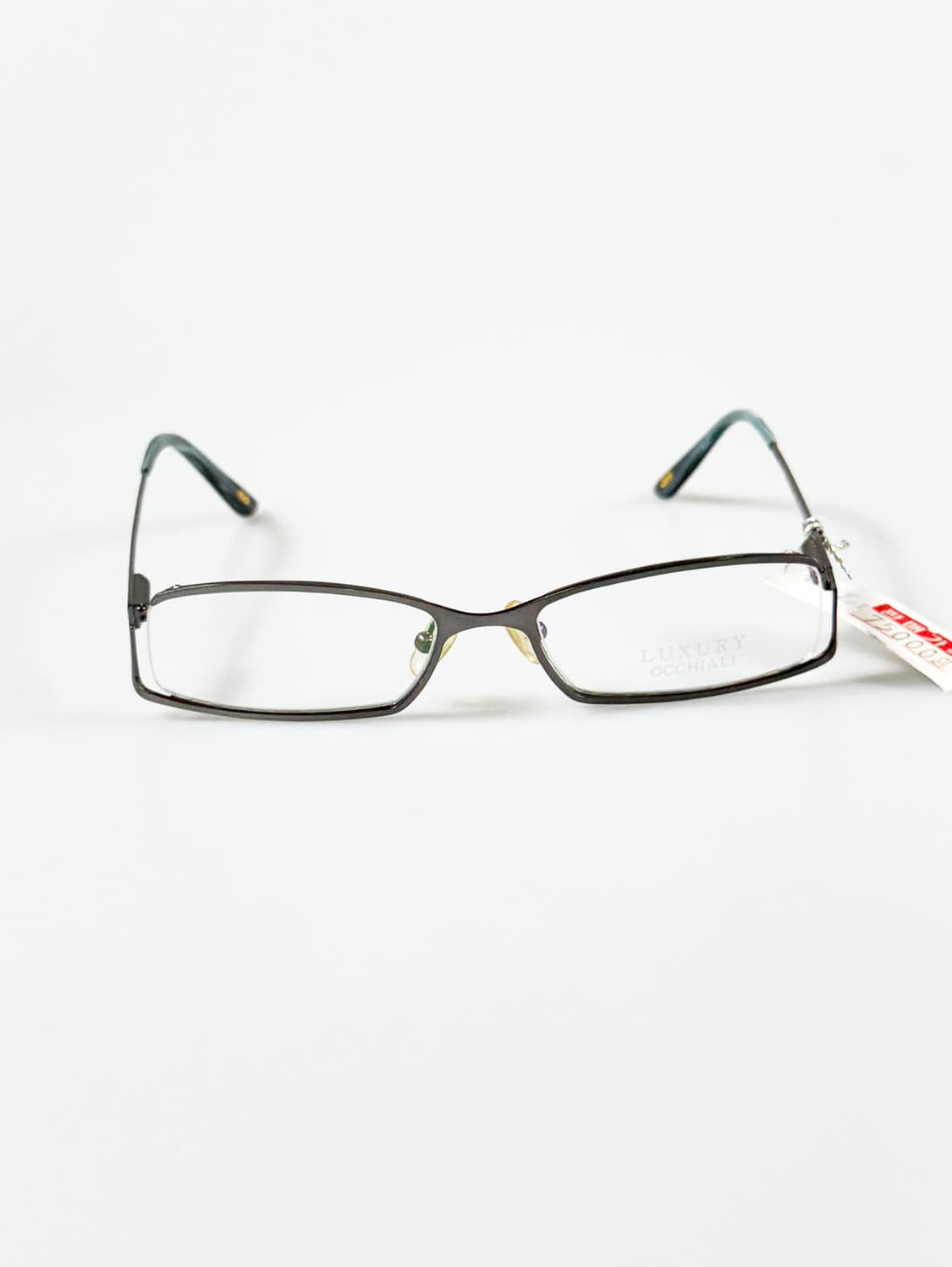 LUXURY OCCHIALI 언더림 스퀘어 메탈 빈티지 안경 상품이미지2