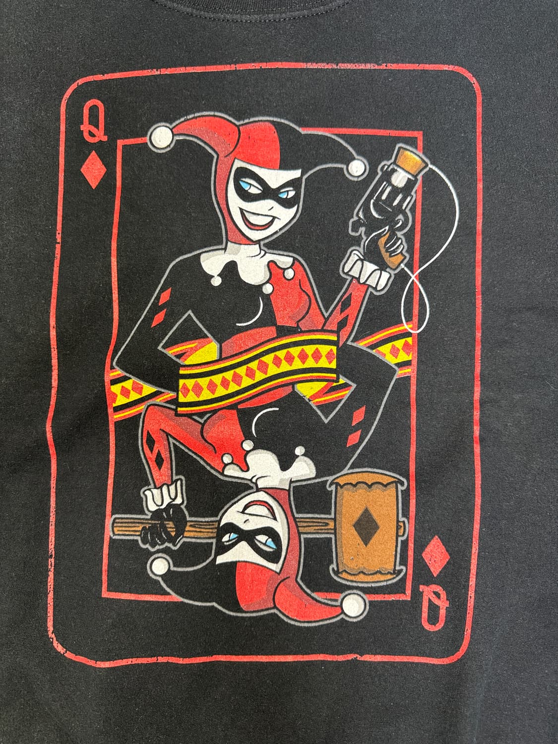 빈티지 할리퀸 harley quinn 스웻셔츠 맨투맨 XLt 상품이미지3