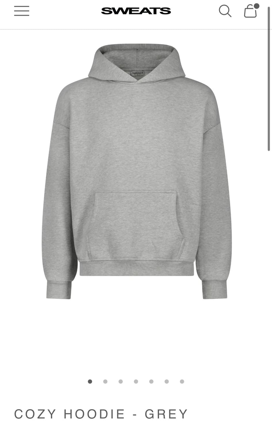 Sweats collective cozy hoodie (M) 상품이미지1