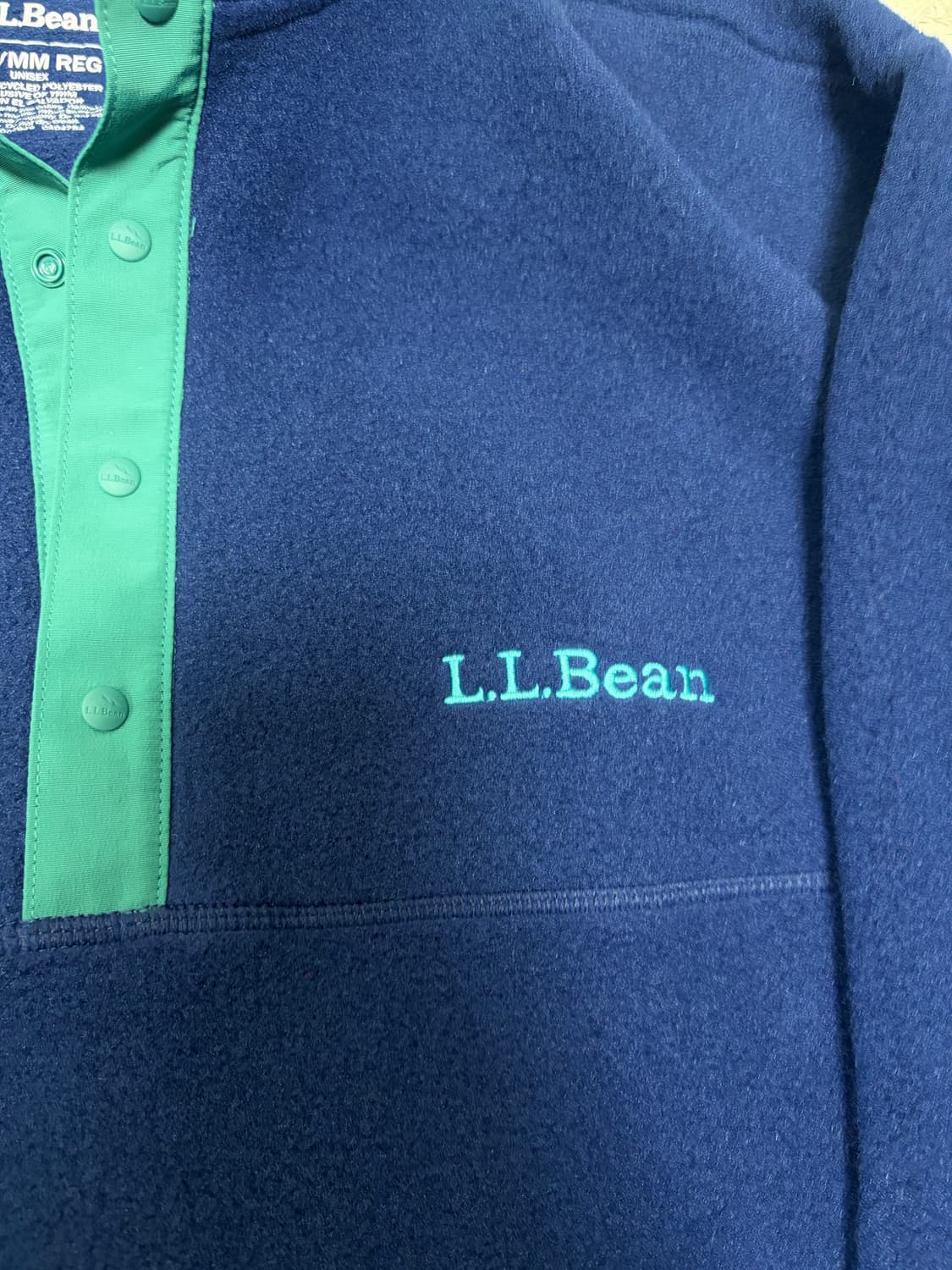 [새상품/M] 엘엘빈 플리스 나이트 네이비 상품이미지2