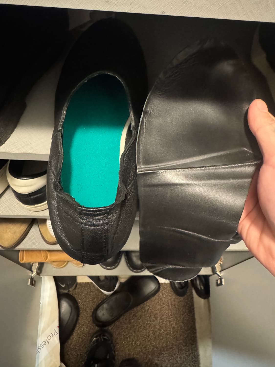 폴리테루 뉴 레더 슈즈 (270mm,3사이즈) 상품이미지4