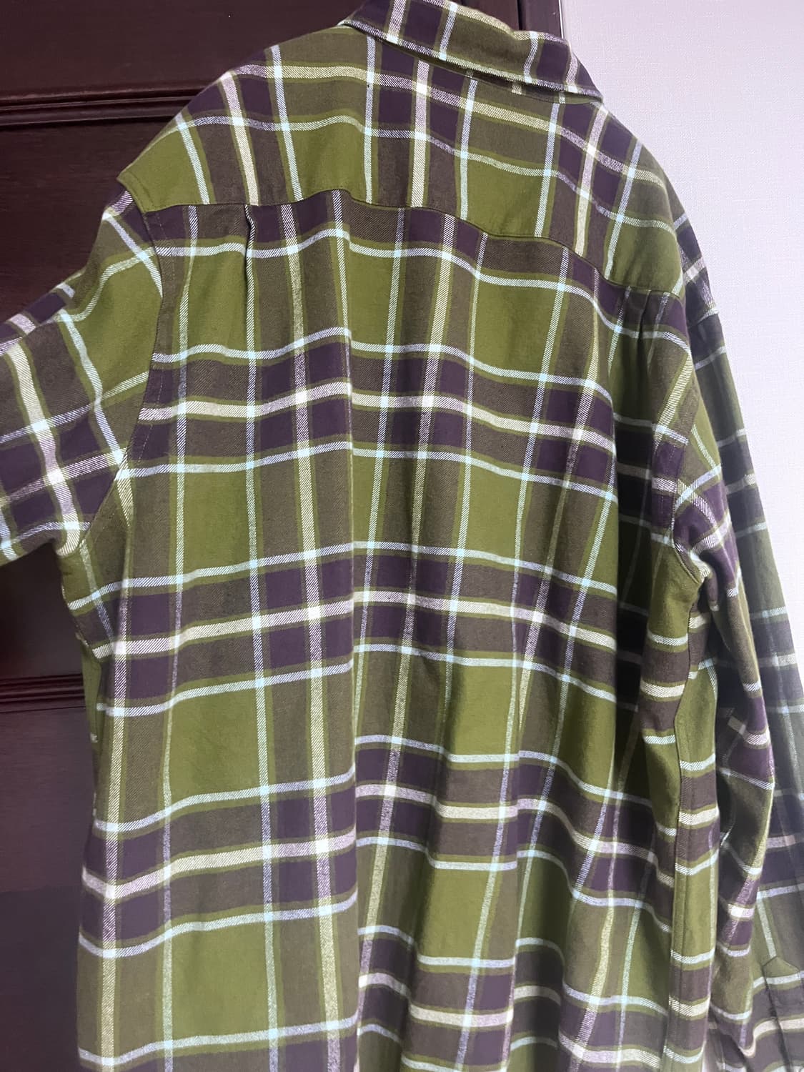 오베이 체크셔츠 상품이미지4